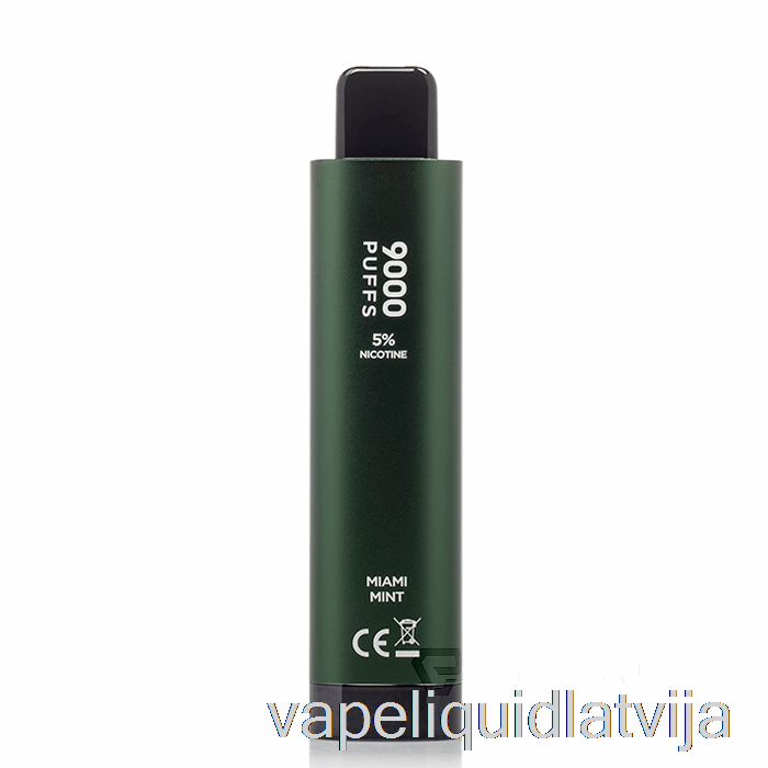 Hqd Cuvie Plus 2.0 9000 Vienreizējās Lietošanas Miami Mint Vape šķidrums